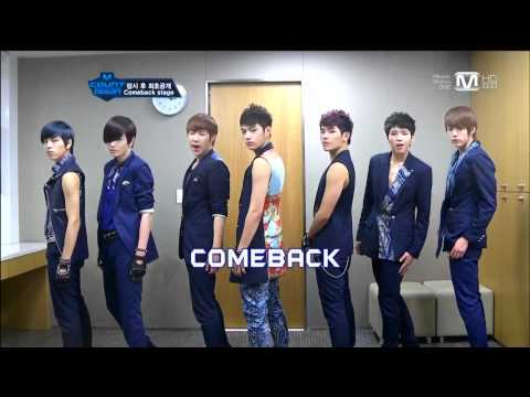 120517 Mnet MCountdown - INFINITE Comeback - Backstage CUT