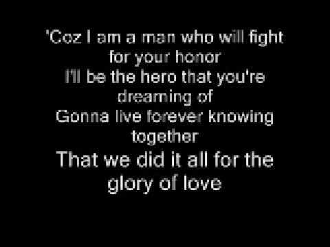 Video thumbnail for The Glory Of Love