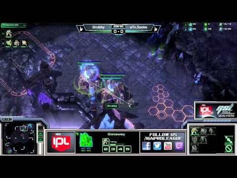 Grubby v Socke - GSL World Championship EU Qualifier - Game 1