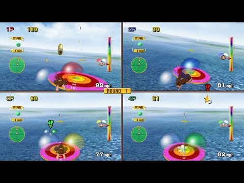Super Monkey Ball 2: Monkey Target 2 4 player 60fps