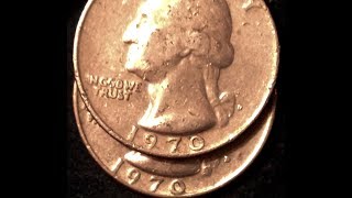 1970 Quarter (Known Thin Error Coins That Weigh Less Than 5.76 Grams)