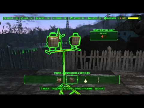 Fallout 4 Beginners guide to power and lighting