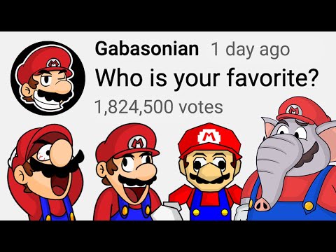 Funny Mario Poll MEGA Compilation - Gabasonian