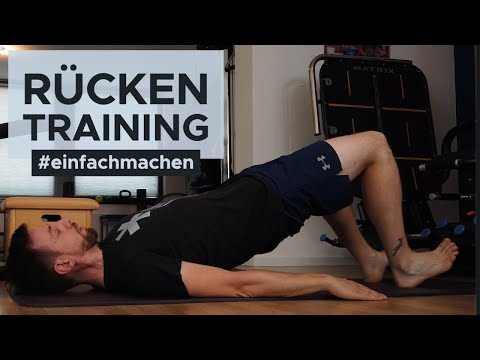 Die Brücke - simple aber effektive Rückenübung