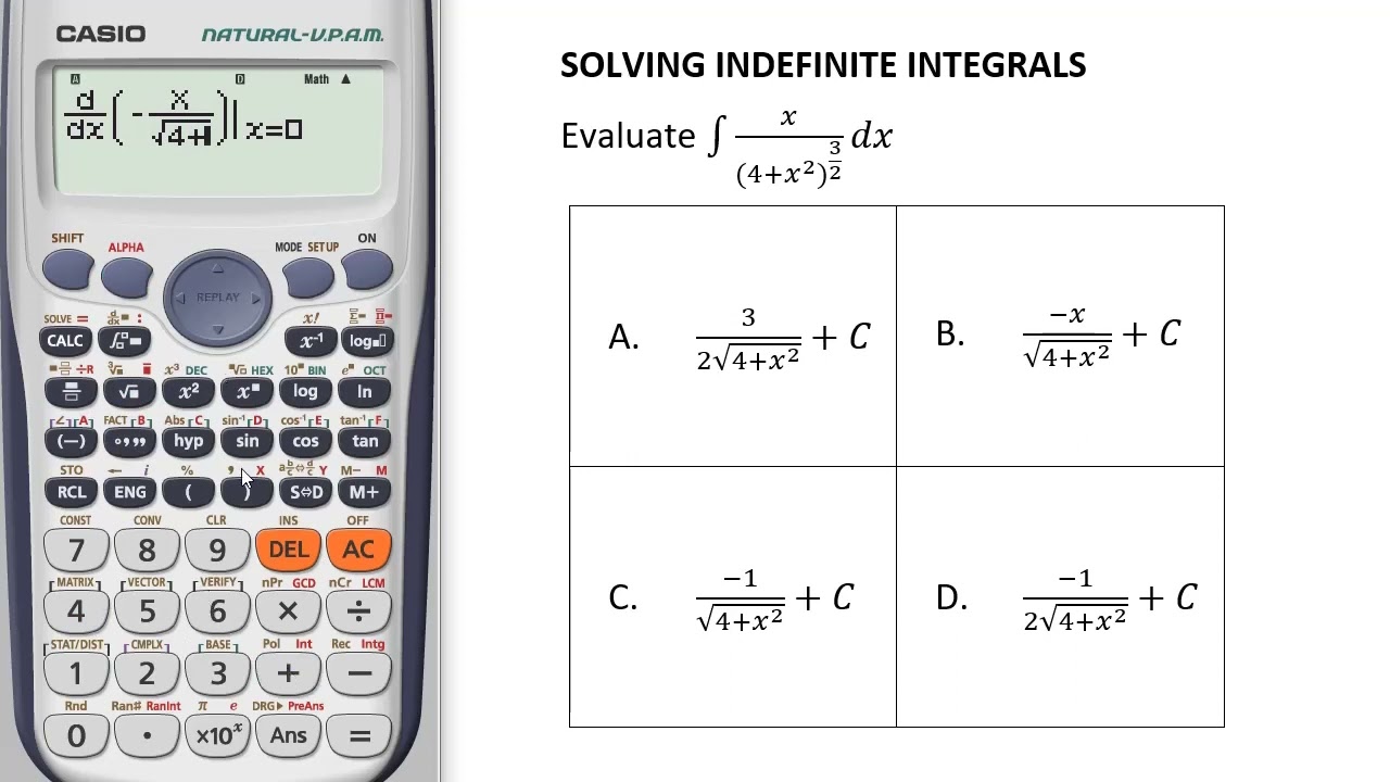 [CalcYou] Solving Indefinite Integrals Example 1