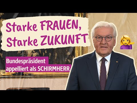 Bundespräsident appelliert für GESCHLECHTERGERECHTE Zukunft ✨ #StrongWomenBrightFuture #ZeroHunger 💚