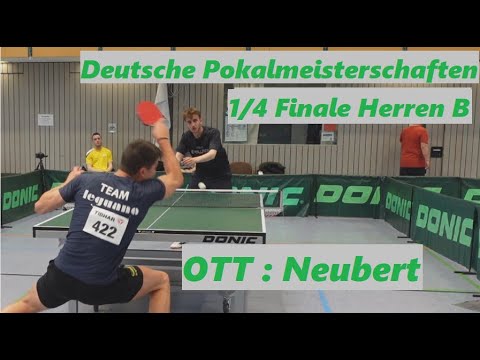 DPM 2023 1/4 Finale Herren B |400TTR Unterschied😶‍🌫️  N.Ott(2016TTR) : F.Neubert(1615TTR)  Uncut