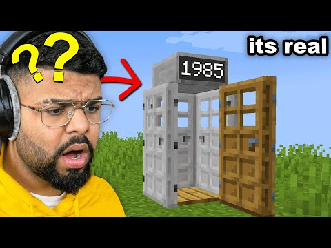 Doni Bobes - Fooling my Friend using a Time Machine on Minecraft...
