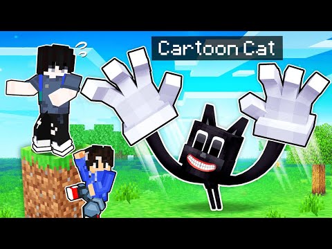 Attacked By CARTOON CAT in Minecraft | OMO City