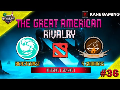 (THUNDER PREDATOR vs 4 ZOOMERS) THE GREAT AMERICAN RIVALRY [DOTA LIVE°]