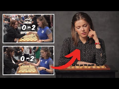 DOMINATION of the Women's World Checkers Champion! 5 Victories of Phenomenal VIKTORIIA MOTRICHKO
