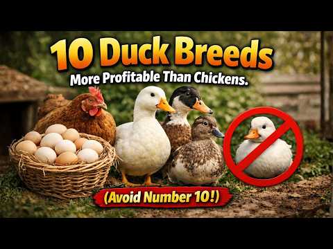 10 Duck Breeds More Profitable Than Chickens (Avoid Number 10!)