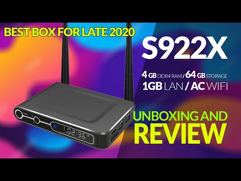S922X Hexa-core Android TVBOX - Unboxing And Review