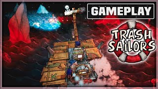 TRASH SAILORS Gameplay - 4 Player Local Coop Party Game | PC / Switch / Playstation / Xbox