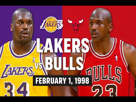 02/01/1998 Bulls vs. Lakers Kobe Bryant Full game