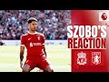 SZOBOSLAI REACTS! Szobo on first goal, Anfield & Liverpool win!