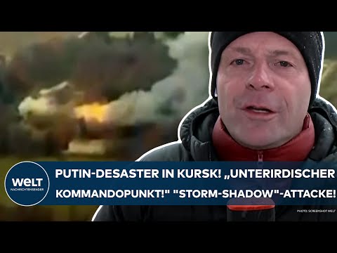 PUTINS KRIEG: "Unterirdischer Kommandopunkt der Russen!" "Storm-Shadow"-Attacke in der Region Kursk!