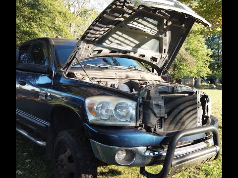 2007 5.9 CUMMINS Radiator Drain and FIll