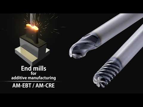 OSG EXOCARB® AM-EBT Carbide End Mills Designed for Additive Manufacturing