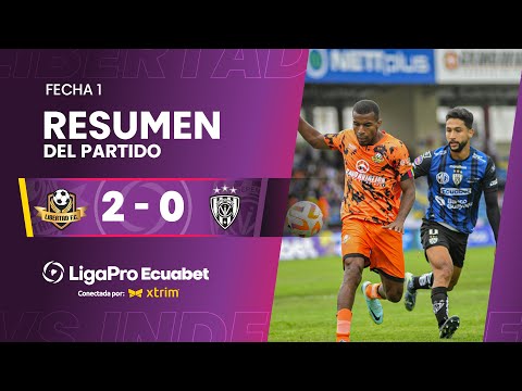 Libertad FC 2 - 0 Independiente del Valle / Fecha 1 / LigaPro Ecuabet conectada por Xtrim