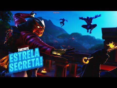ESTRELA/ESTANDARTE DE BATALHA SECRETA SEMANA 6 TEMPORADA 8 DE FORTNITE