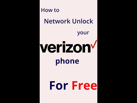 How to Network Unlock your phone from Verizon for free