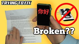 A Chinese iPod...That's Better...But Broken - Can I FIX it?