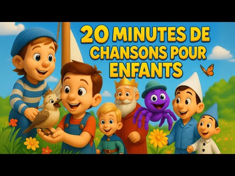 20 Minutes de Chansons pour Enfants 🎶 | Comptines Amusantes et Éducatives