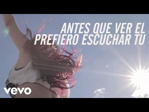 Dulce María - Antes Que Ver El Sol (Lyric Video)
