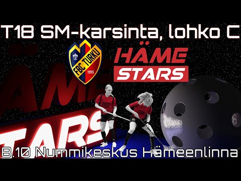 T18 FBC Turku - Häme Stars. SM-karsintasarja, lohko C. 8.10.2022 Nummikeskus Hämeenlinna