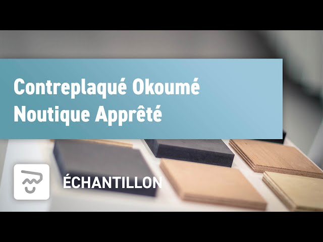 Contreplaqué Okoumé Nautique Apprêté