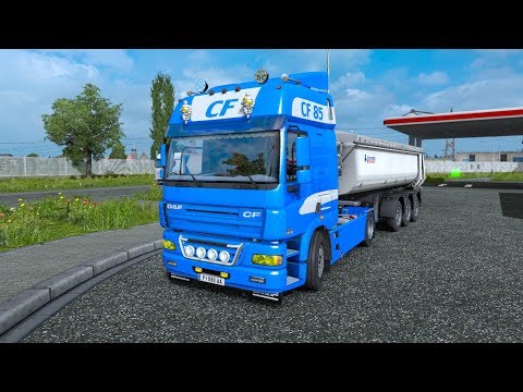 [ETS 2 Mod] DAF CF 85 v0.2.1 | Euro Truck Simulator 2 1.30