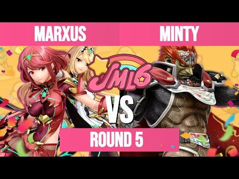 Marxus (Pyra & Mythra) vs Minty (Joker, Ganondorf) - JMLeague6 Round 5