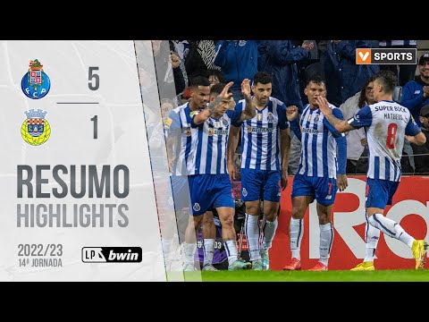 Highlights | Resumo: FC Porto 5-1 FC Arouca (Liga 22/23 #14)