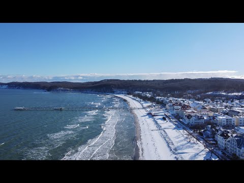 Das Ostseebad Binz im Winter 2021