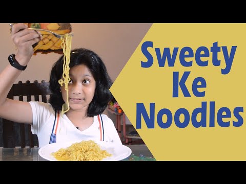 Sweety Ke Noodles | Moral Story | Cute Sisters