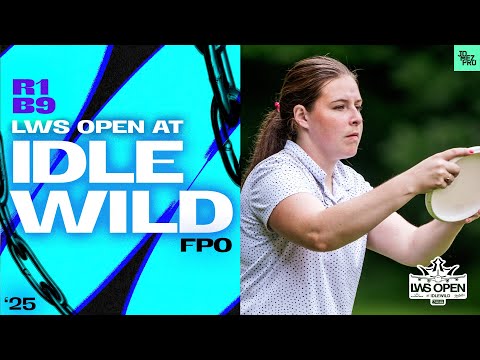 2025 LWS Open at Idlewild | FPO R1B9 | Scoggins, Mandujano, Cox, Velediaz | Jomez Disc Golf
