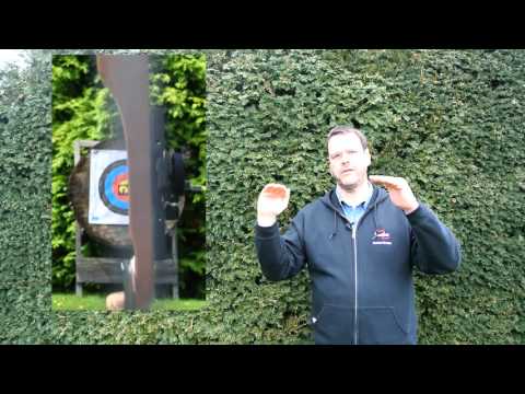 Instructional video: String shadows - or how to aim with a recurve bow with a sight