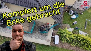 Anfüllung und Wasserrinne setzen mit Sunward SWE18UF, Fotrak 504 und Zipper MD500