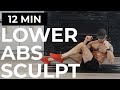 12 MIN LOWER ABS WORKOUT | Lose Lower Belly Fat + Get Your Lower Abs To Show!