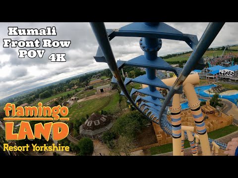 Kumali - Front Row POV - Flamingo Land - July 2022 - 4K