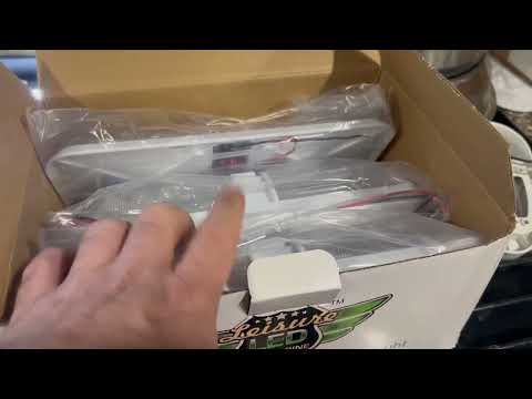 Leisure LED RV LED Ceiling Double Dome Light Fixture ON Off Switch Interior Lighting Review