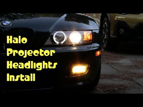 The BMW Z3 Gets Spyder Halo Projector Headlights: Installation and Review