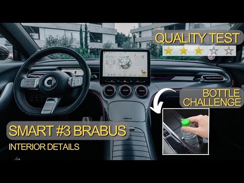Smart #3 Brabus 428 PS (2025) | Good quality, but not very good fitting!