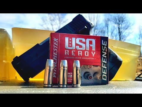 AMMO REVIEW:  Winchester USA Ready 9mm +P in Calibrated Gel (2021)