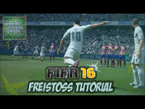 FIFA 16 FREISTOSS TUTORIAL [PS4/PS3 & Xbox One/Xbox 360] Deutsch Freekick Tutorial HD