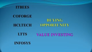 ITBEES, COFORGE, HCLTECH, LTTS, INFOSYS | BUY/SELL ? | #longterminvesting #valueinvesting #viral