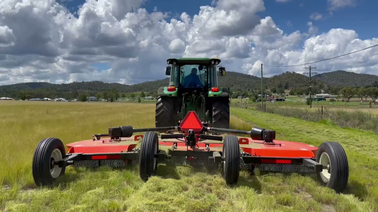 New 2024 Titan / IronCraft 15' foot Folding Tractor Slasher FW15 [540 PTO]  - video 1