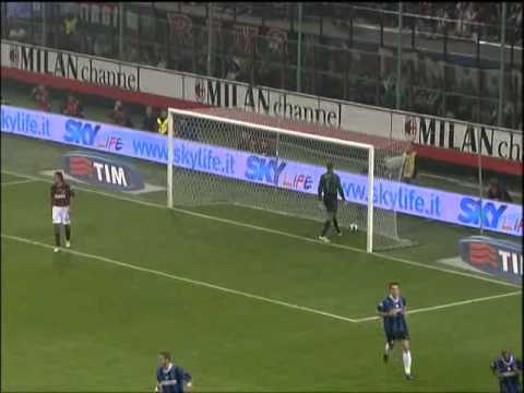 Stagione 2006/2007 - Milan vs. Inter (3:4) Highlights - 1° tempo