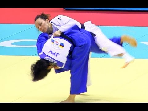 Judo キツ A × 五味奈津実 (3R) 柔道ｸﾞﾗﾝﾄﾞｽﾗﾑ東京2013-1129